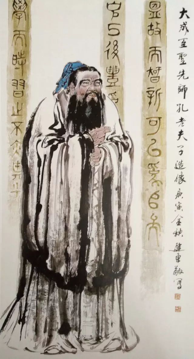 国画小写意人物画作品,姚有多国画写意人物画