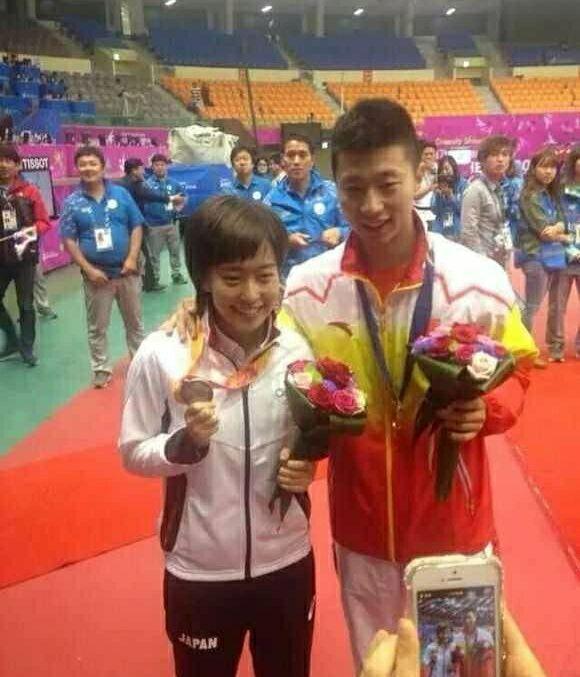 日本乒乓球女选手石川佳纯和马龙,日本女乒石川佳纯马龙