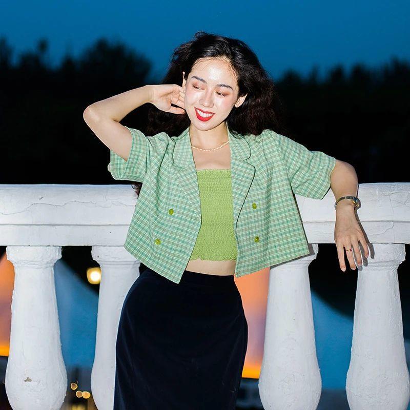 轻熟性感,这3家店的「西装+衬衣+连衣裙」带着法式慵懒