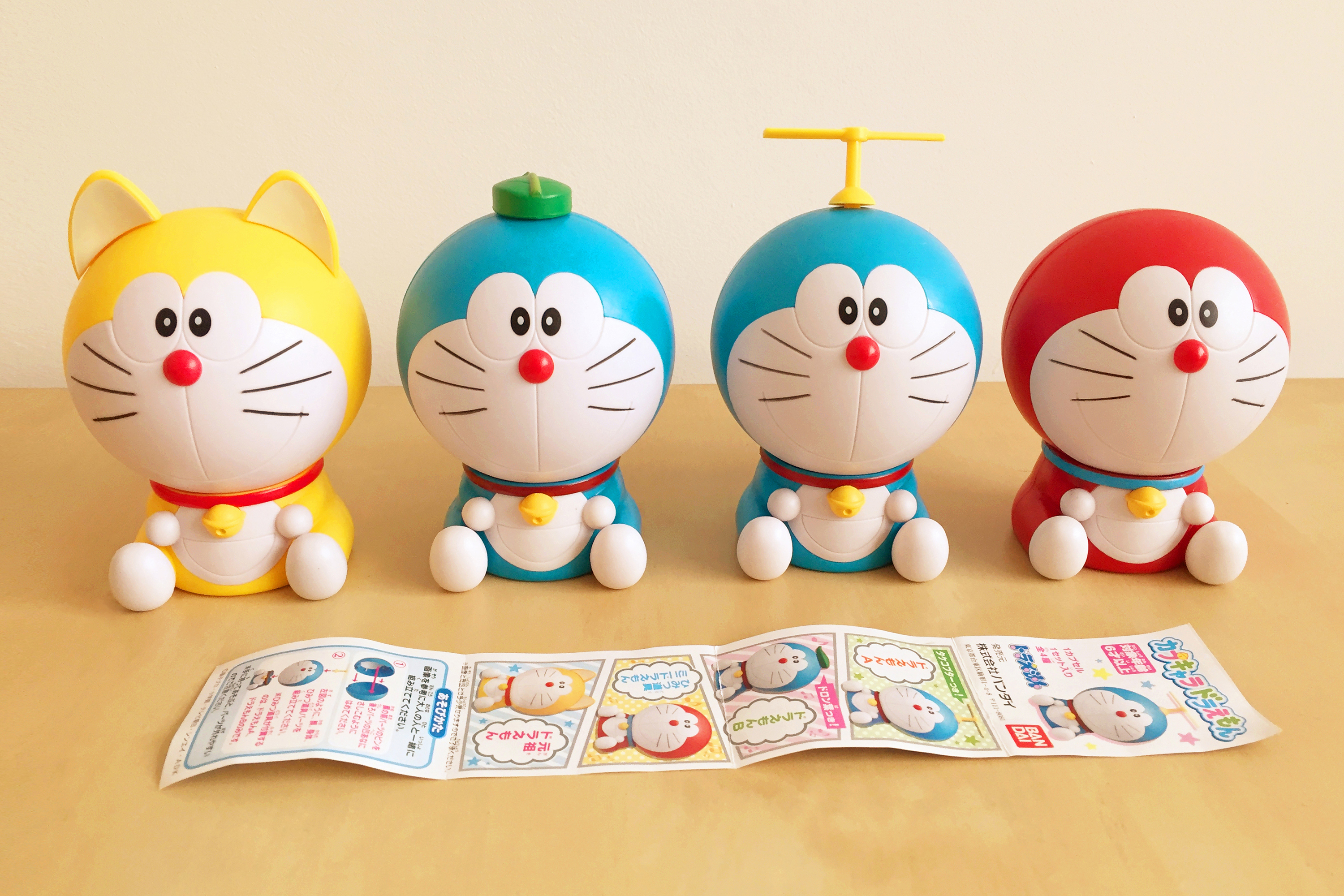 万代哆啦a梦第二弹卡片,万代哆啦a梦拼装模型