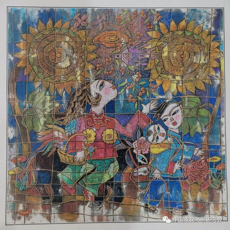 庆丰收感党恩直播,关于中国农民丰收节主题绘画活动