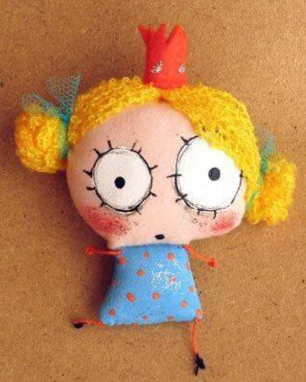 布艺小玩偶制作教程视频,格子布自制简单布艺小玩偶