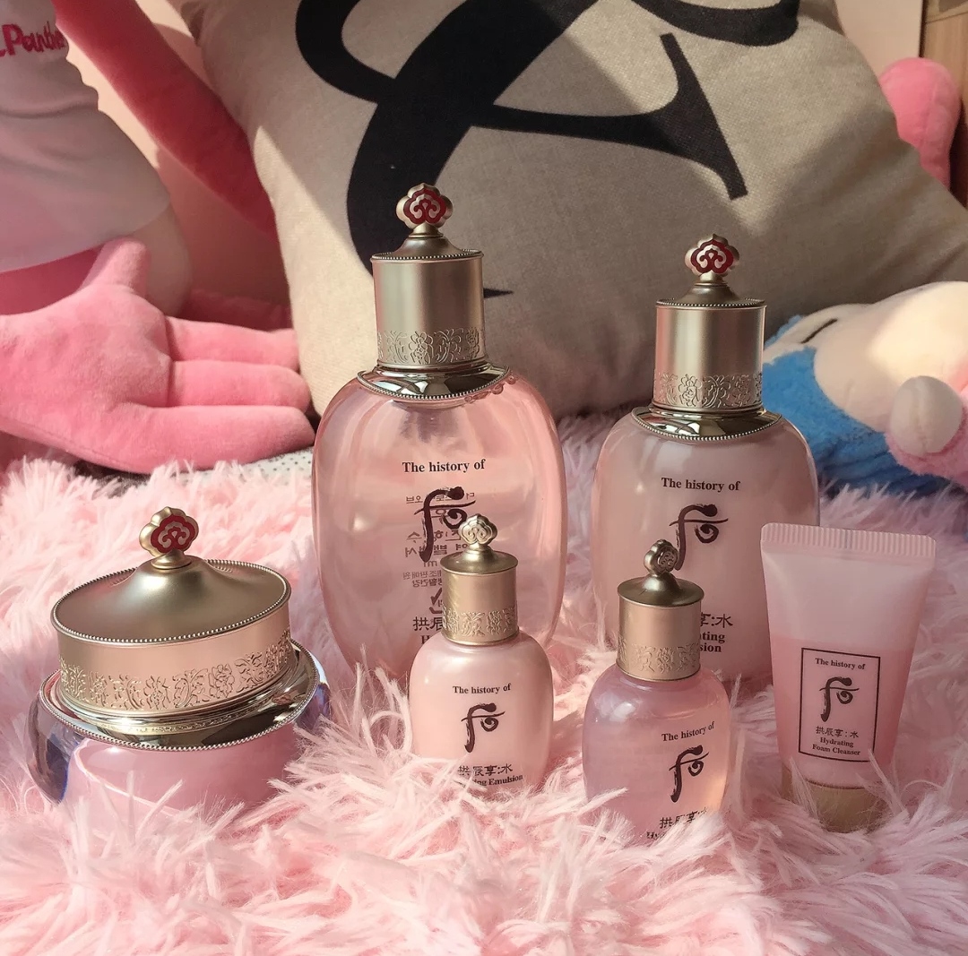 whoo套盒拱辰享,whoo后拱辰享雪玉凝6件套343ml