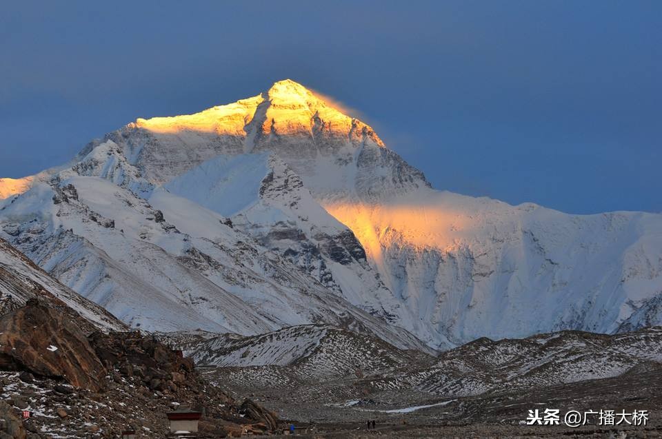 中国十大名山之一珠峰,长江黄河珠峰五大名山