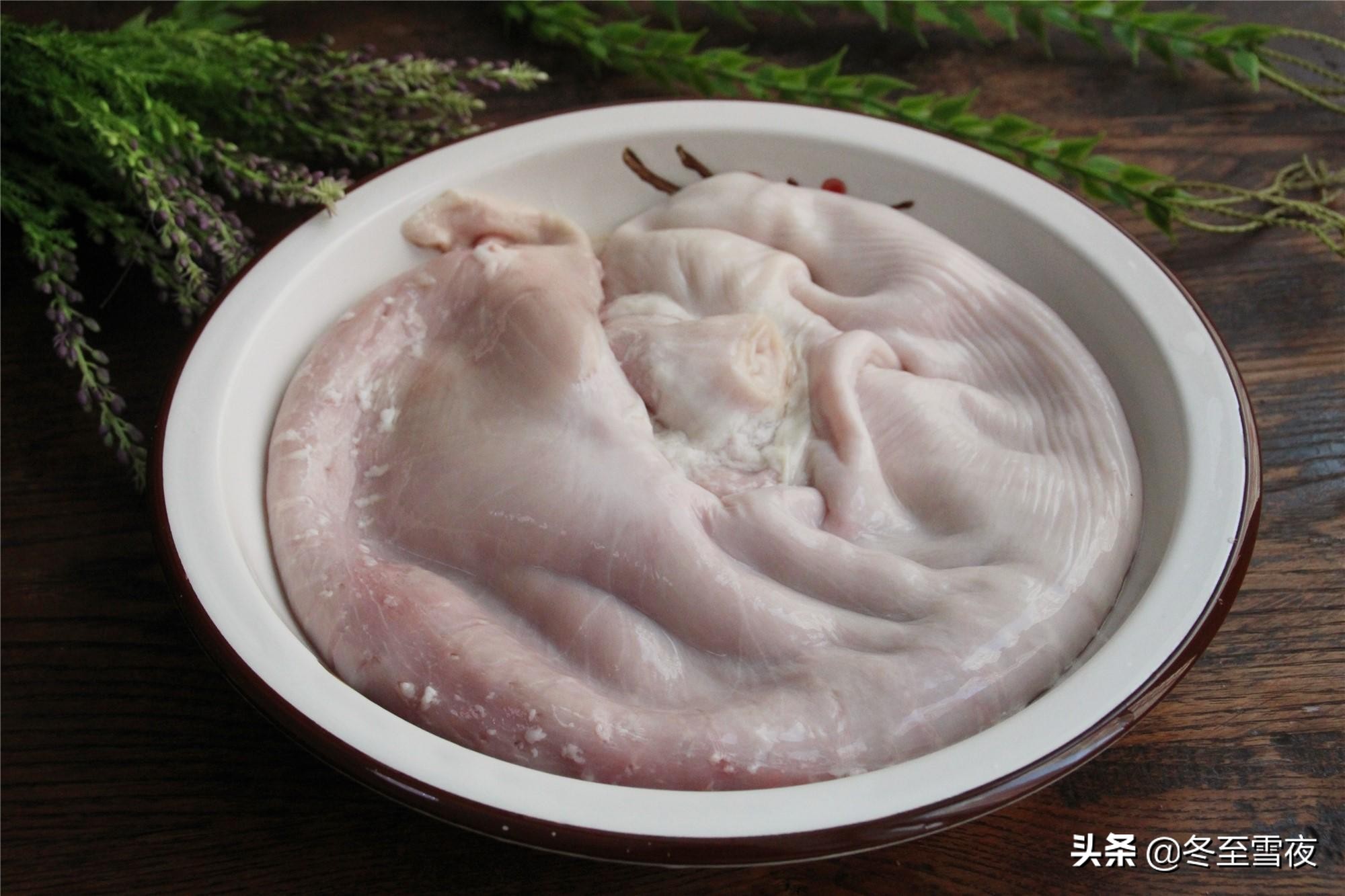 搓洗猪肚用什么洗最干净,洗猪肚的方法放醋吗