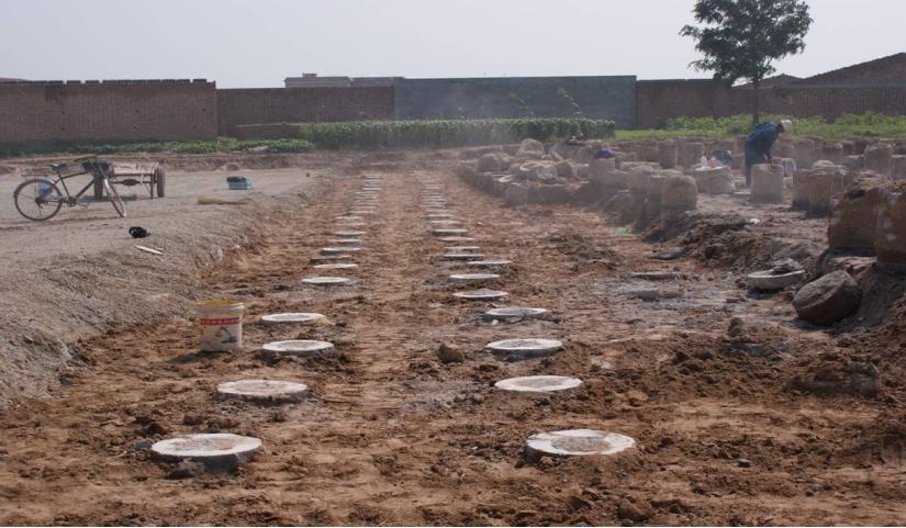 素混凝土桩与cfg桩施工有什么区别,混凝土灌注桩施工工艺图