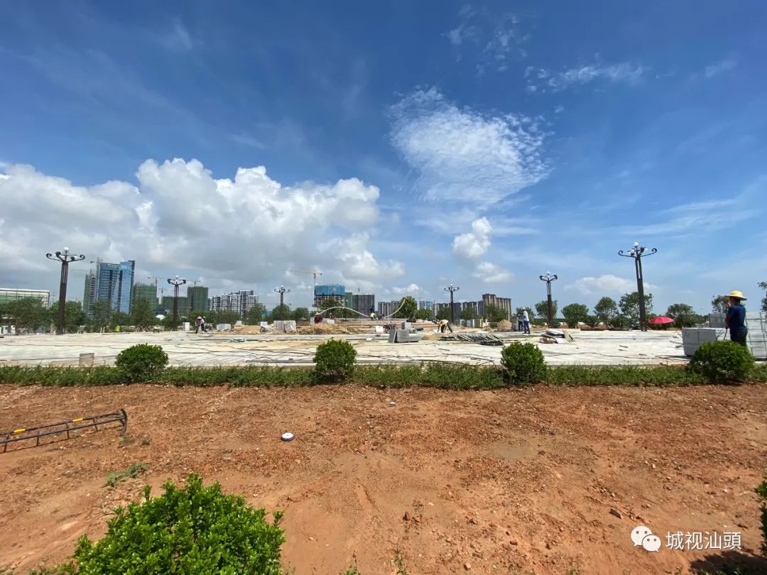 汕头东海岸新溪侨韵公园规划详图,新建的汕头东海岸公园