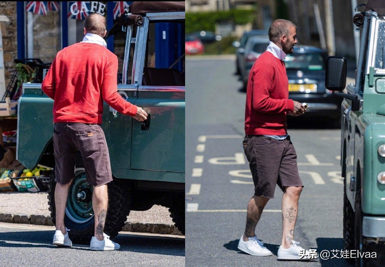 贝克汉姆年老,贝克汉姆年轻时候头型