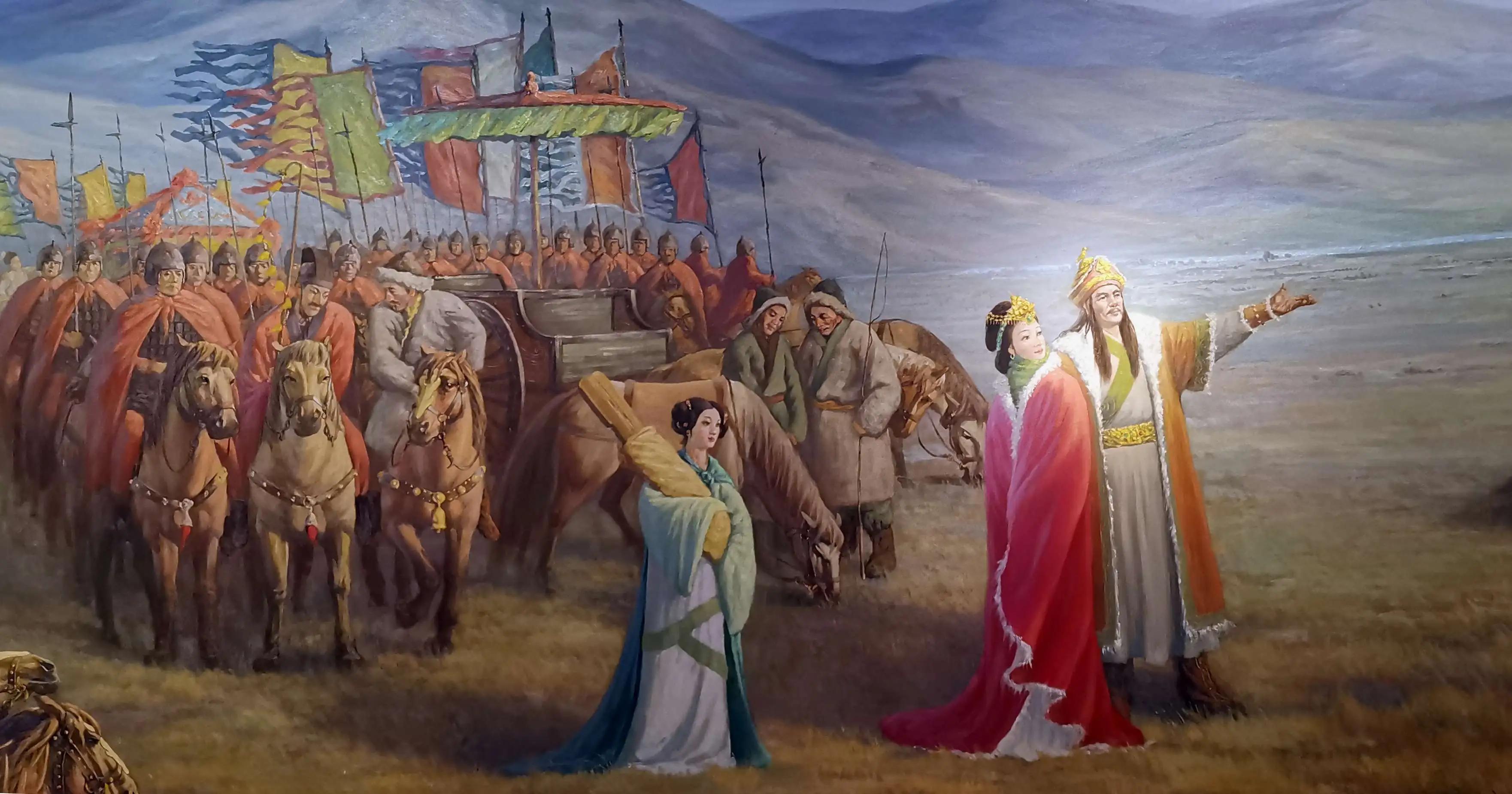 中国最大的汉墓之一~~《昭君墓》之王昭君