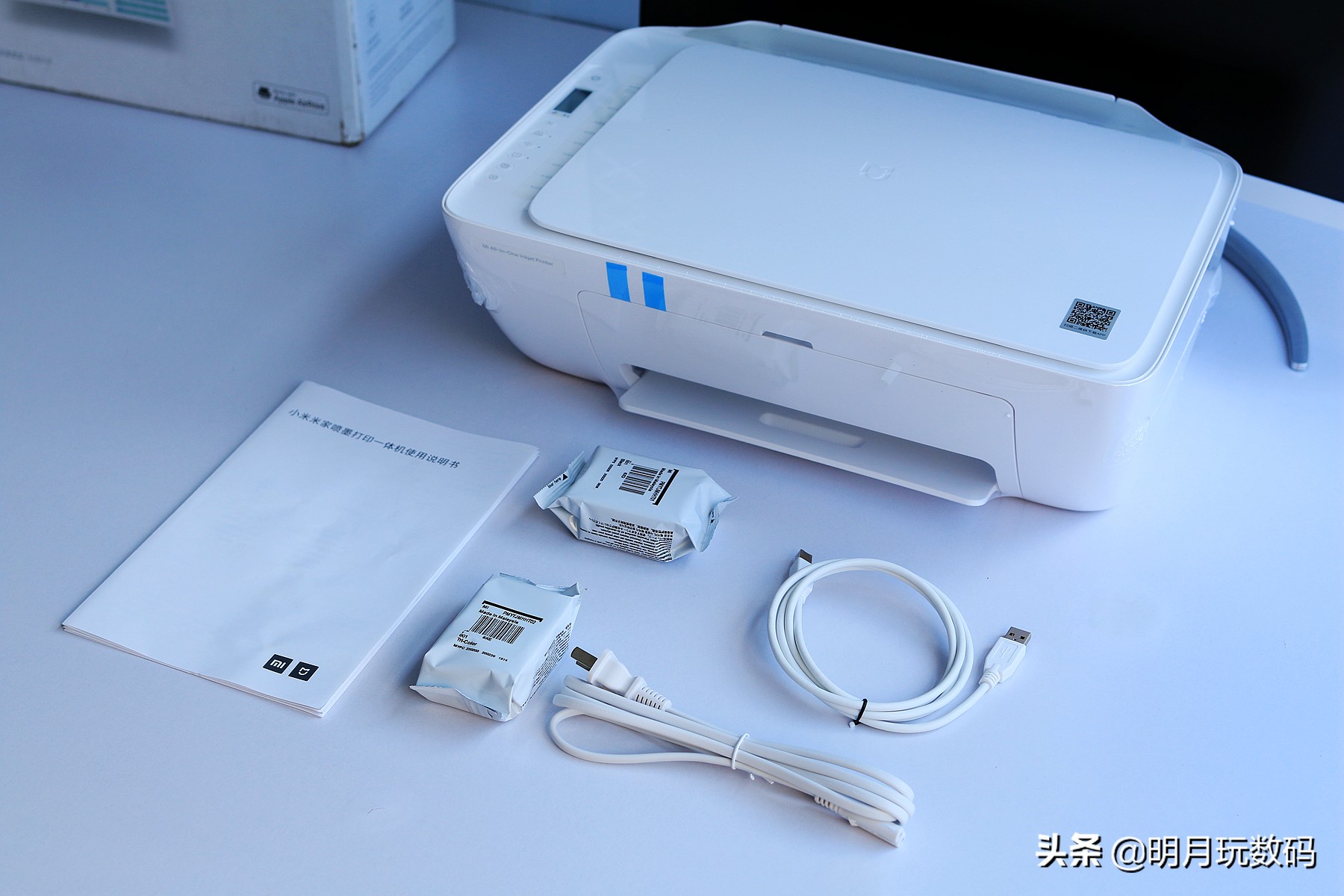 家庭得力打印机激光一体机,小米米家喷墨打印一体机隔空打印