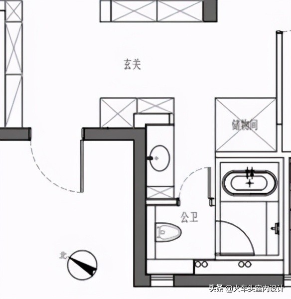 155㎡圆弧空间，三代同堂的无代沟共处