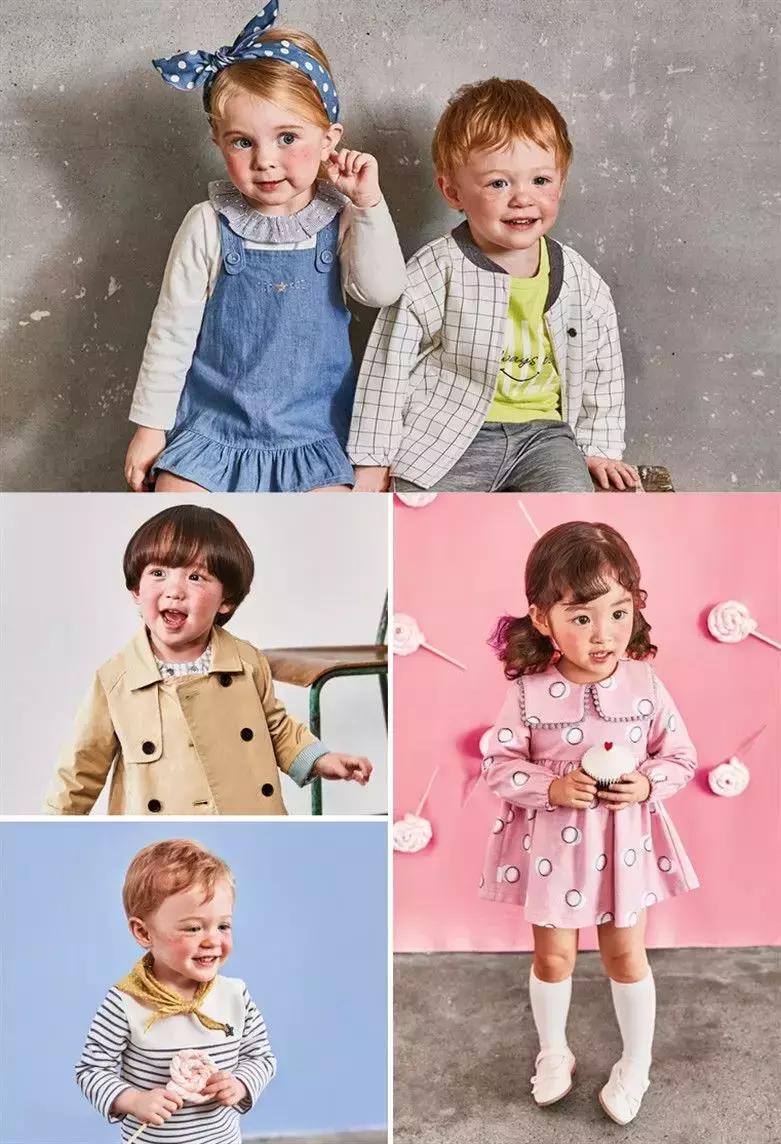 合生汇儿童服装品牌一览表,日韩爆款童装