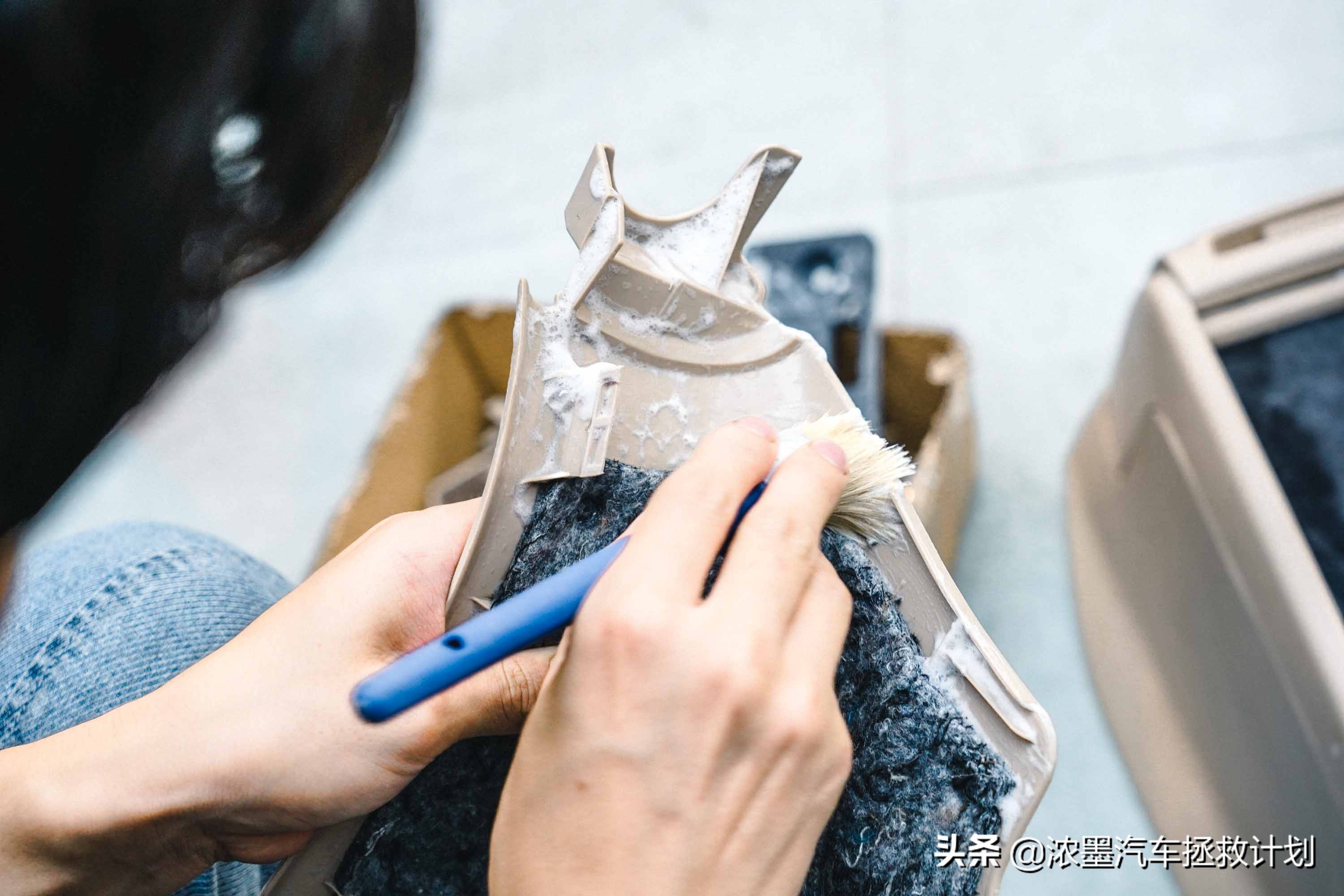 翻新整备修复丰田第一代普瑞维亚,一代情怀丰田普瑞维亚