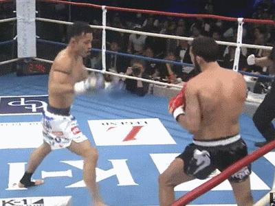 泰拳王江通猜个人集锦,泰拳王江通猜的技术特点