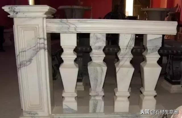 100种石材栏杆图片大全,汉白玉石柱栏杆多少钱一米