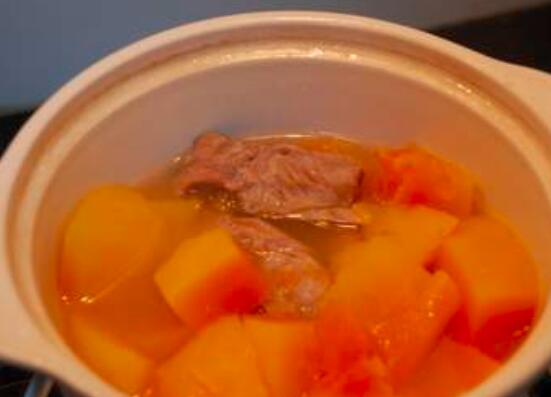 高压锅炖木瓜排骨汤的做法,酸木瓜炖排骨汤做法