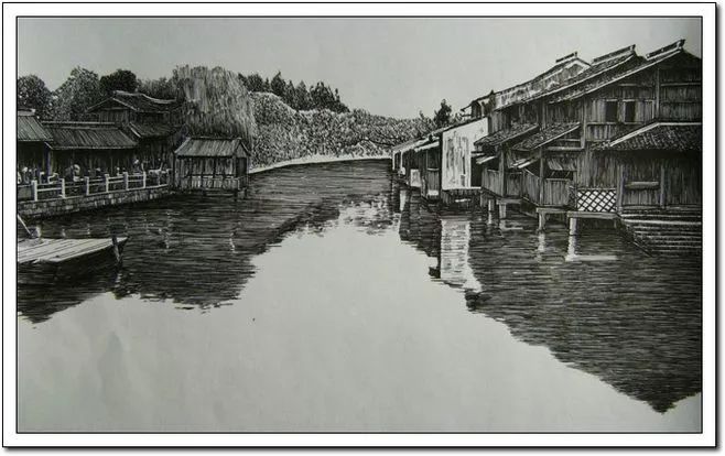 新一代中国钢笔画领军人物,极品五大钢笔画简直美爆