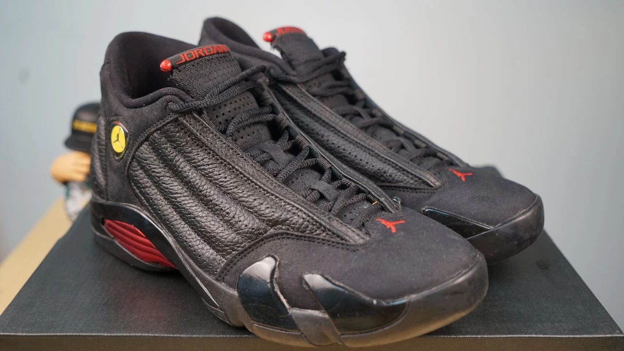 aj14新鞋子,wen开箱