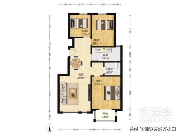 北京五环内50平小户型,北京350万全款买两居选哪合适