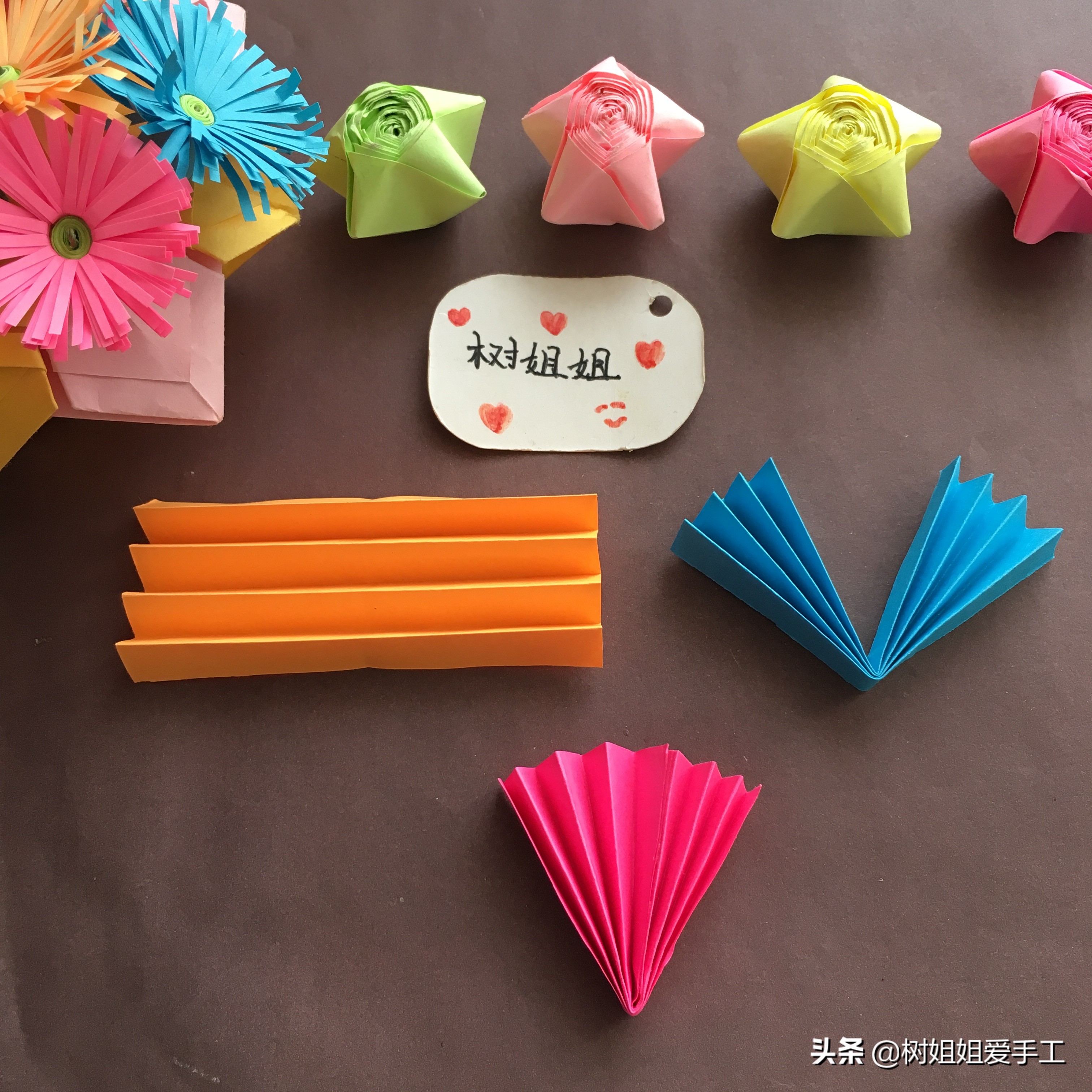 折纸灯笼上的装饰品,春节折纸挂件灯笼