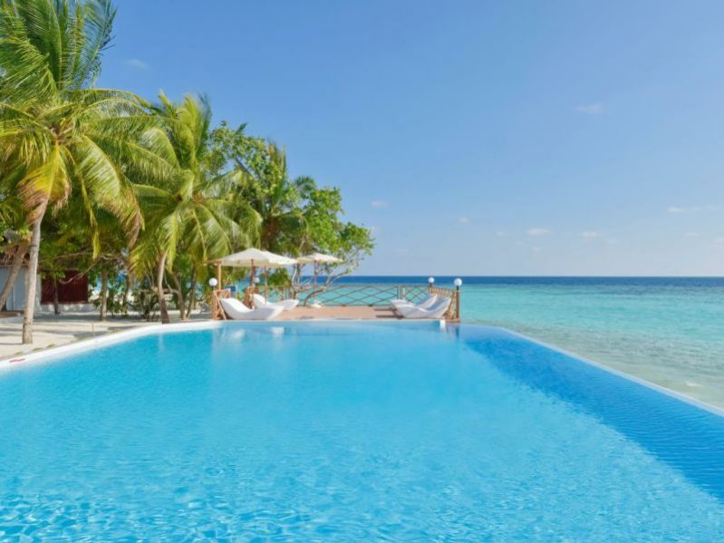 马尔代夫蕉叶岛游记,马尔代夫蓝色美人蕉岛的游记