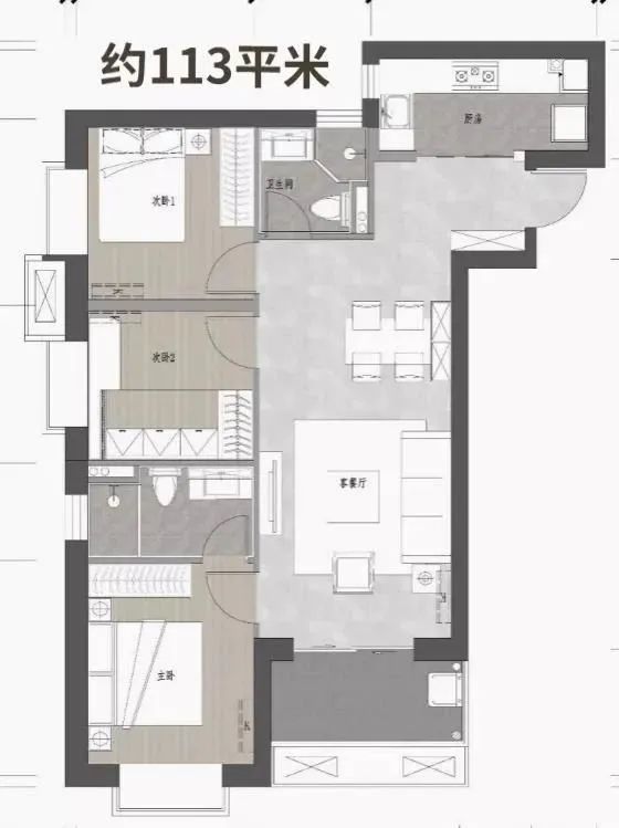 最便宜的万科房源报价,万科金域东郡三居楼盘