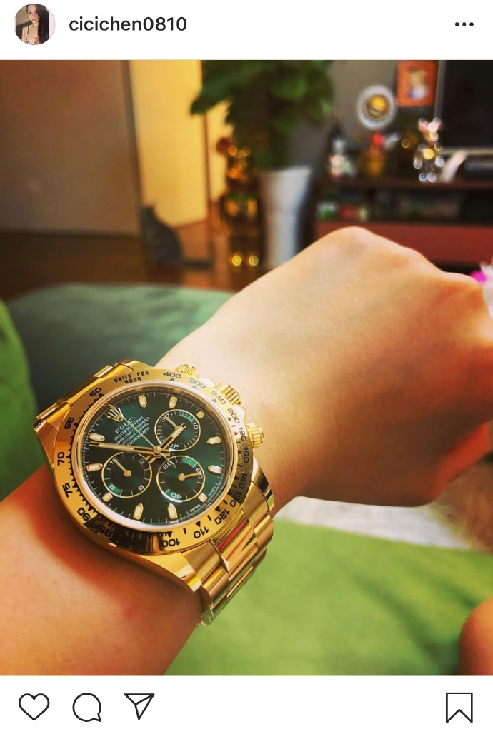 陈昱霖的奢侈品,陈昱霖买的奢侈品