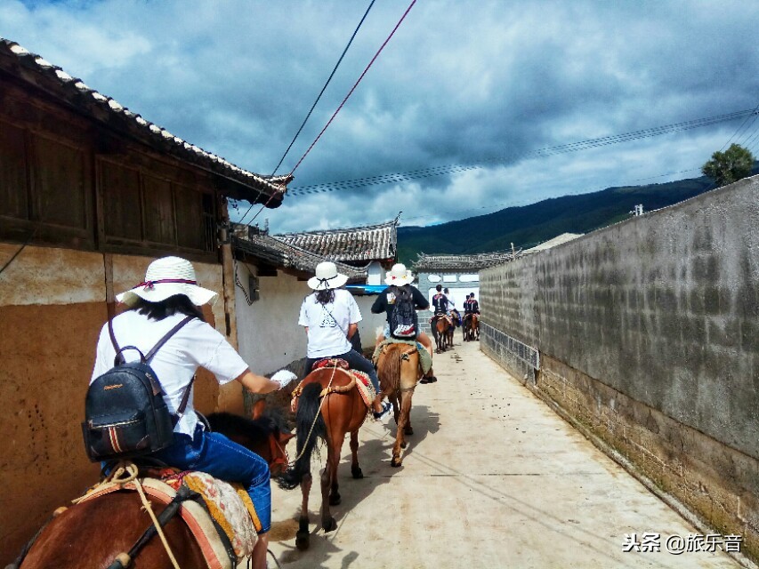 茶马古道拉市海骑马的十个景点,第一次骑马游记