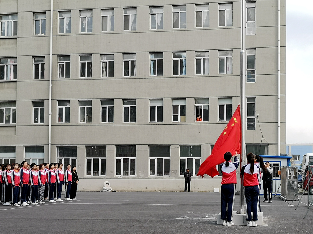 沈阳和平一校一年级升旗仪式,沈阳升旗仪式视频