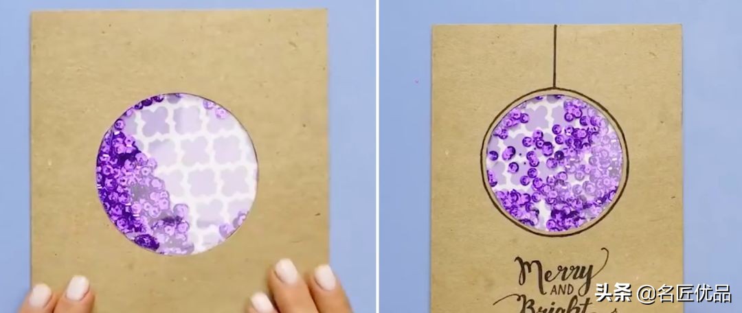 圣诞节手工礼物制作圣诞卡,2020年最火的简单易学的圣诞手工