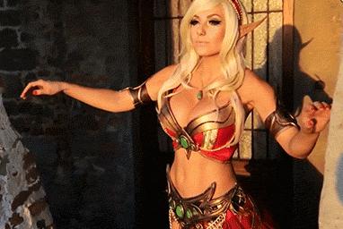 十大魔性cosplay,有没有不露腿的cos服