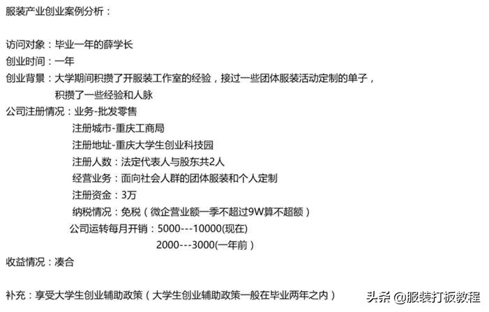 服装销售创业计划书,服装短视频创业方法