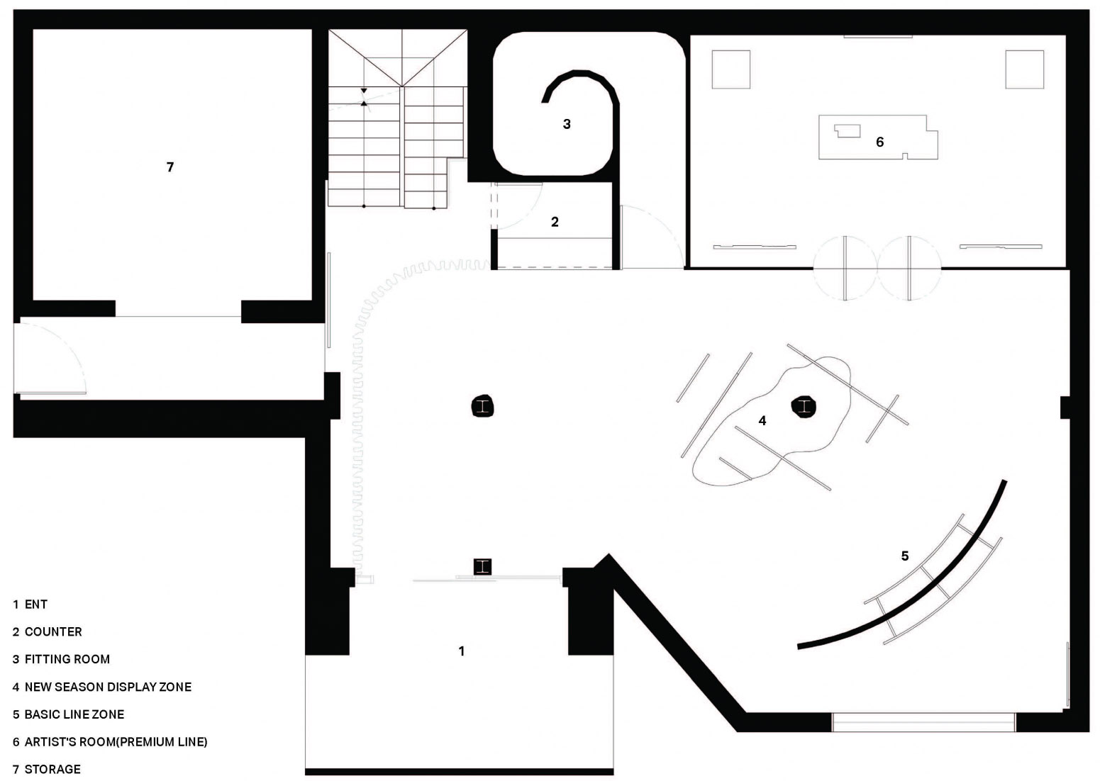 AnderssonBell旗舰店，首尔/CreativeStudioUnravel