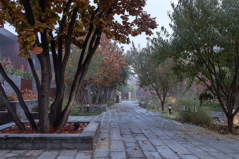 峨眉山民宿设计策划图,天津不知山乡宿