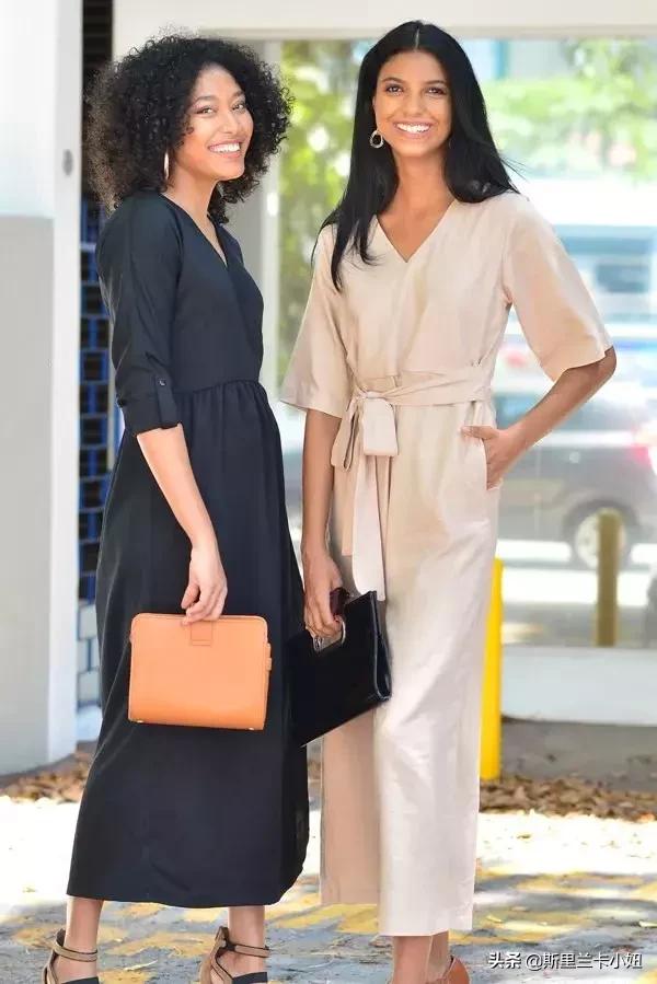 斯里兰卡女士穿搭,斯里兰卡穿搭