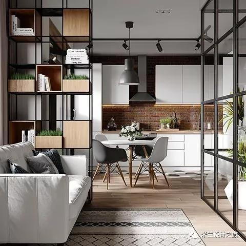 100款简约隔断装修效果图,100款进门玄关隔断效果图