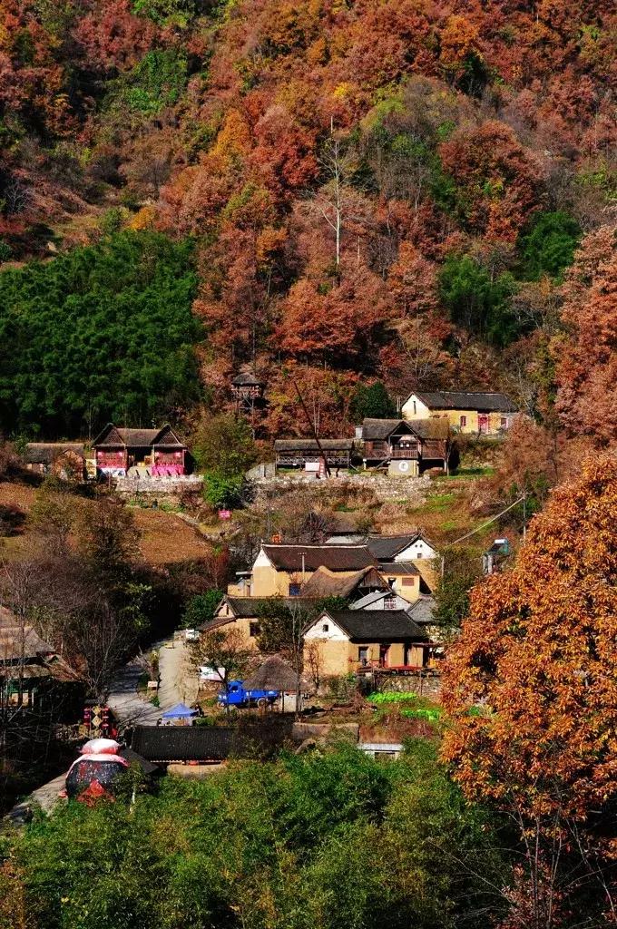 洛阳重渡沟景区夜景,洛阳重渡沟之山水篇