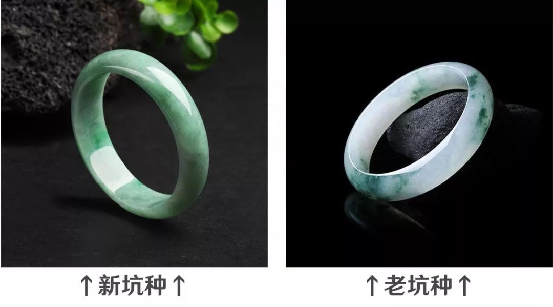 独龙玉和水沫子哪个更像翡翠,水沫子与冰种翡翠打灯对比