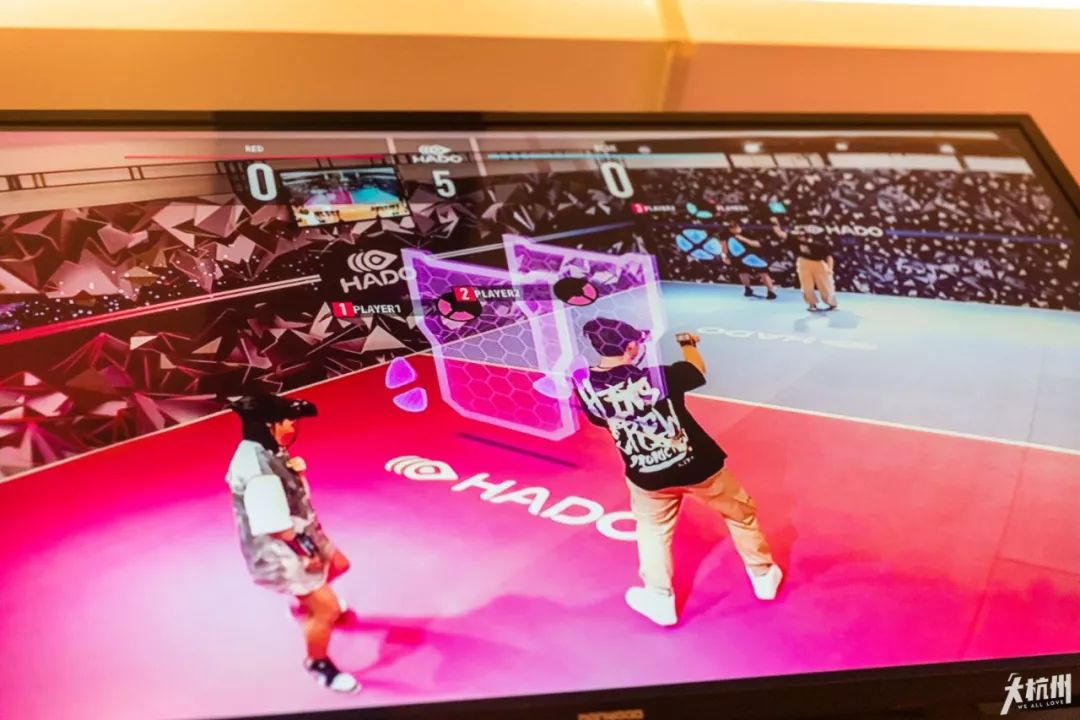 正版HADO，吊打电玩城！阿里体育中心玩乐园，2200平33款智能游戏