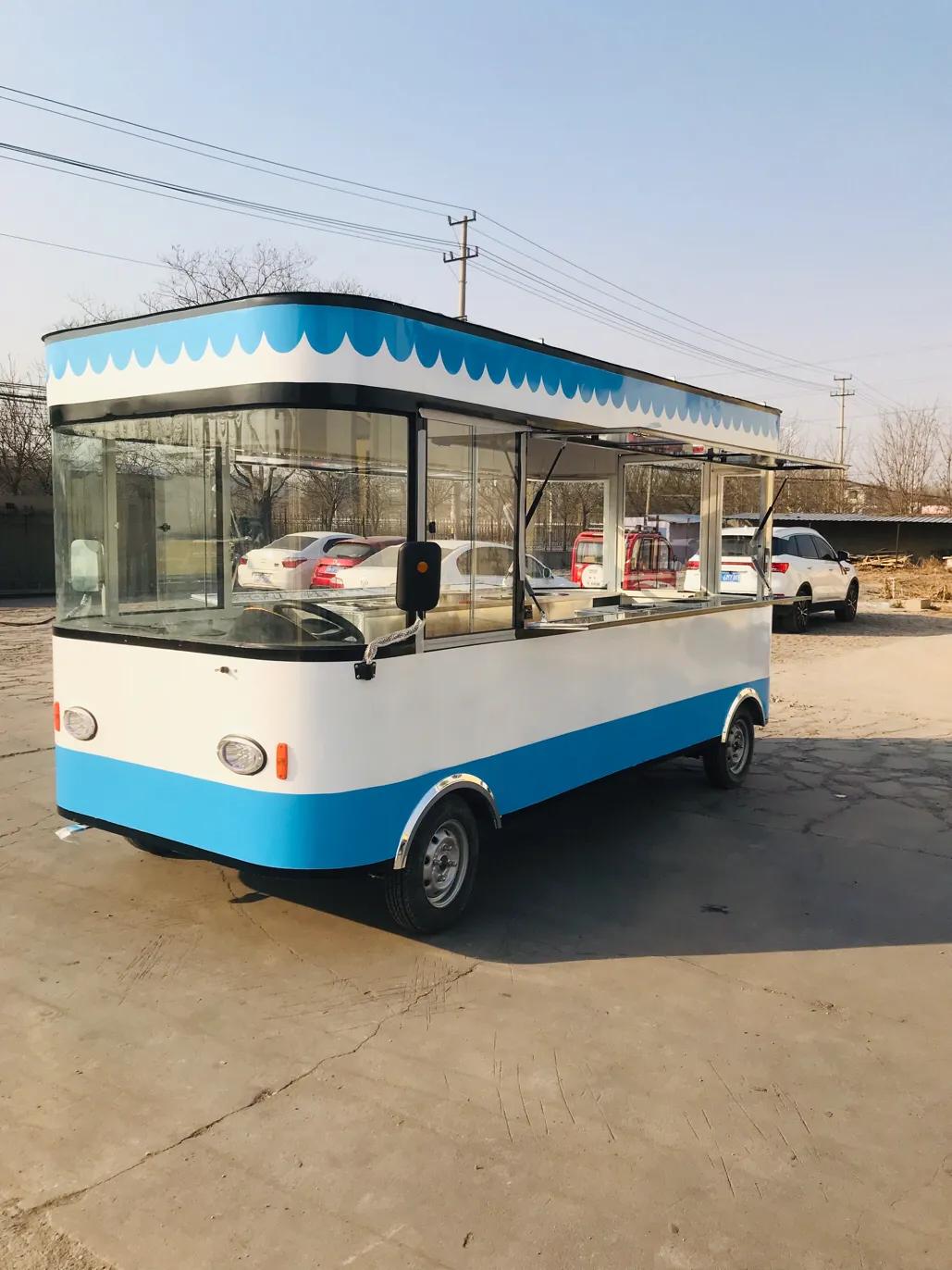 德州亿美味电动小吃车,亿丰小吃车