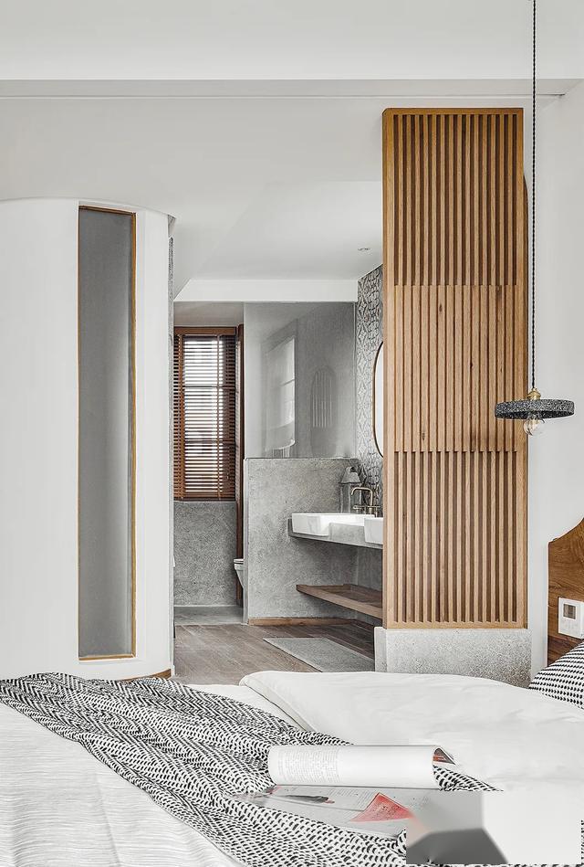 原木风吊顶效果图客厅简约,简约原木风