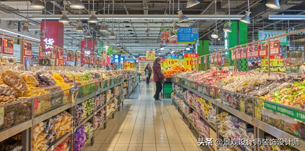 超市设计图视频,小超市货架摆放设计