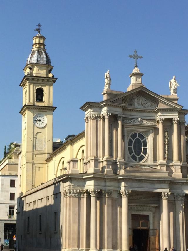 意大利都灵风景照片,曾经意大利的首都