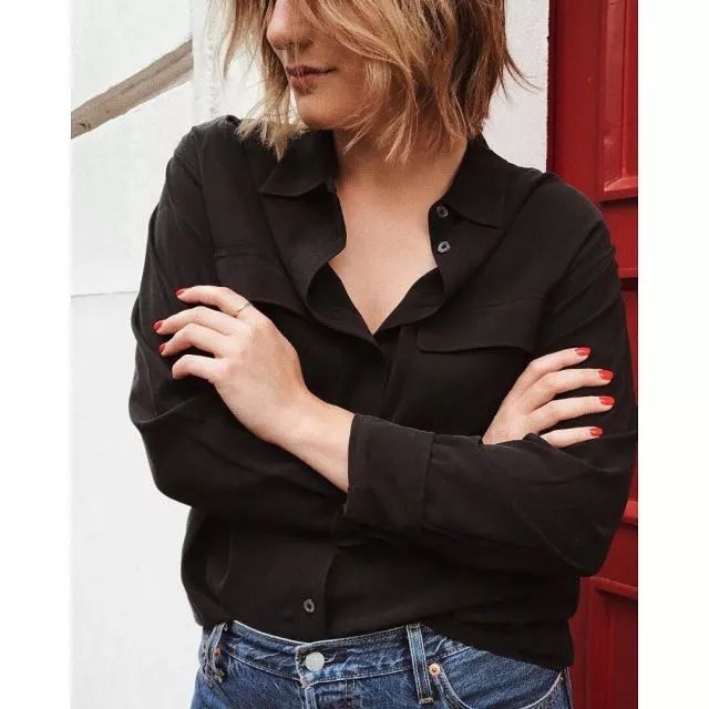 慵懒风穿搭美图来袭,收藏就按照这么穿,系列一