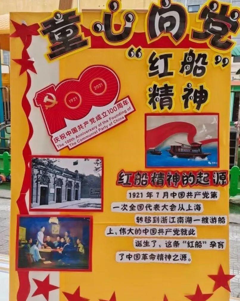 童心向党幼儿园建党节创意视频,童心向党100周年幼儿园活动