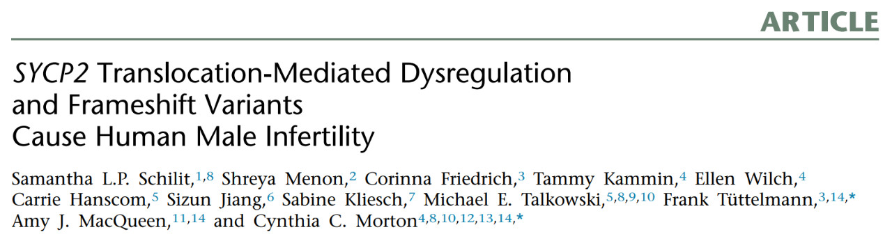 新突破！又一男性不育基因被发现，有望解决男性不育问题