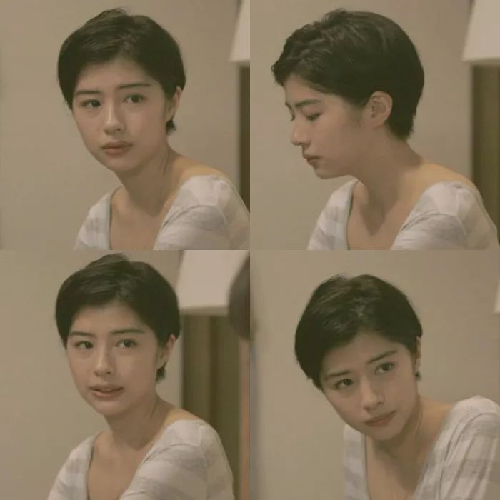 圆脸短发发型女2021流行发型日系,适合脸大圆脸的发型只剪不烫