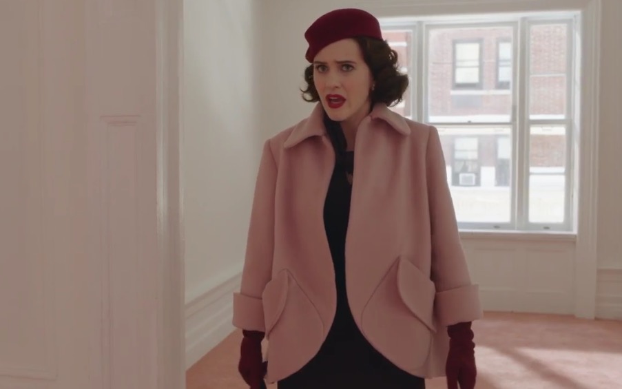 看剧学穿搭视频制作,麦瑟尔夫人穿搭视频