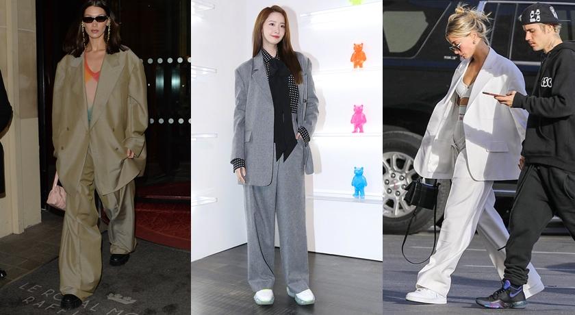 小贾的女人最爱宽松西装，尺寸越大穿起来越性感甜美，怎么回事？