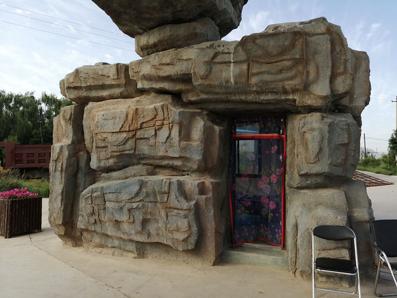 晨练路上感受田园气息,西固区河口镇张家台田园小镇